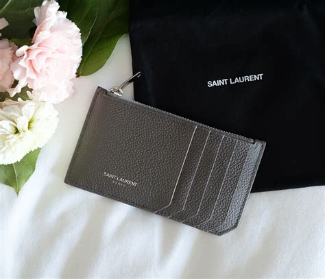 white ysl card holder|ysl card holder australia.